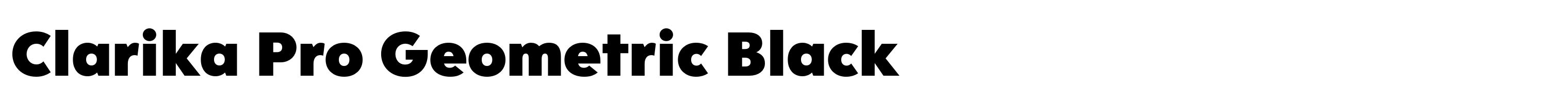 Clarika Pro Geometric Black